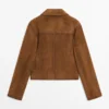 Jacke aus Wildleder Jacke aus Wildleder