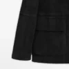 Jacke mit Taschen aus Wildleder Jacke mit Taschen aus Wildleder