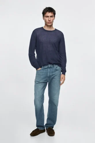 Jeans mit geradem Bein