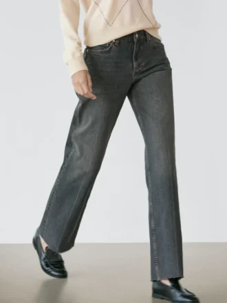 Jeans mit geradem Bein