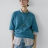 Jeans mit geradem Bein und niedriger Leibhöhe Jeans mit geradem Bein und niedriger Leibhöhe