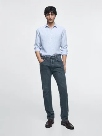 Jeans mit konischer Passform