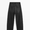 Jeans mit mittlerer Leibhöhe und Balloon-Passform