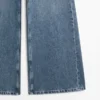 Jeans mit mittlerer Leibhöhe und Schlag