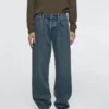 Jeans mit weitem Bein