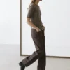 Jeans mit weitem Bein