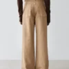 Jeans mit weitem Bein Jeans mit weitem Bein