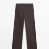Jeans mit weitem Bein