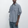 Jeanshemd in Regular Fit mit Taschendetails Jeanshemd in Regular Fit mit Taschendetails
