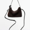 Kleine Tasche aus Spaltwildleder Kleine Tasche aus Spaltwildleder