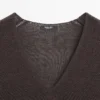Kontrastreiches Kleid aus Baumwollmischgewebe Kontrastreiches Kleid aus Baumwollmischgewebe