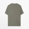 Kurzarm-T-Shirt aus 100 % Baumwolle Kurzarm-T-Shirt aus 100 % Baumwolle