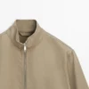 Kurze Jacke mit Taschendetails Kurze Jacke mit Taschendetails