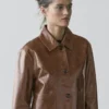 Kurze Nappalederjacke Kurze Nappalederjacke
