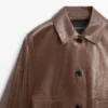 Kurze Nappalederjacke Kurze Nappalederjacke
