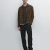 Kurze Wildlederjacke Kurze Wildlederjacke