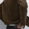 Kurze Wildlederjacke Kurze Wildlederjacke