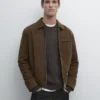 Kurze Wildlederjacke Kurze Wildlederjacke