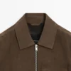 Kurze Wildlederjacke Kurze Wildlederjacke