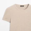 Kurzärmeliges Baumwoll-T-Shirt Kurzärmeliges Baumwoll-T-Shirt
