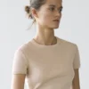 Kurzärmeliges Baumwoll-T-Shirt Kurzärmeliges Baumwoll-T-Shirt