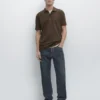 Kurzärmeliges Poloshirt aus Baumwolle Kurzärmeliges Poloshirt aus Baumwolle