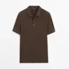 Kurzärmeliges Poloshirt aus Baumwolle Kurzärmeliges Poloshirt aus Baumwolle
