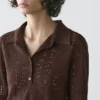 Kurzärmeliges Poloshirt aus Wollmischgewebe Kurzärmeliges Poloshirt aus Wollmischgewebe