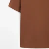 Kurzärmeliges T-Shirt aus Baumwollmischung