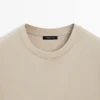 Kurzärmeliges T-Shirt aus Baumwollmischung