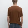 Kurzärmeliges T-Shirt aus Baumwollmischung