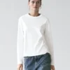 Langarm-T-Shirt aus 100 % Baumwoll-Interlock Langarm-T-Shirt aus 100 % Baumwoll-Interlock