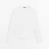 Langarm-T-Shirt aus 100 % Baumwoll-Interlock Langarm-T-Shirt aus 100 % Baumwoll-Interlock
