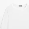Langarm-T-Shirt aus 100 % Baumwolle Langarm-T-Shirt aus 100 % Baumwolle