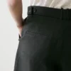 Lange Bermudashorts aus Leinen