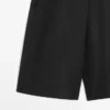 Lange Bermudashorts aus Leinen