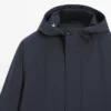 Langer Parka mit Kapuze Langer Parka mit Kapuze