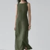 Langes Leinen-Kleid Langes Leinen-Kleid