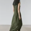 Langes Leinen-Kleid Langes Leinen-Kleid