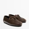 Leder-Deck-Schuhe Leder-Deck-Schuhe