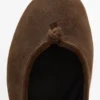 Lederballerinas mit Knoten Lederballerinas mit Knoten