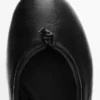 Lederballerinas mit Knoten Lederballerinas mit Knoten