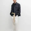 Leichte Leinenjacke mit Taschen Leichte Leinenjacke mit Taschen