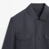 Leichte Leinenjacke mit Taschen Leichte Leinenjacke mit Taschen