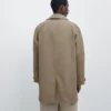 Leichter Trenchcoat aus Baumwollmischung Leichter Trenchcoat aus Baumwollmischung