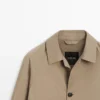 Leichter Trenchcoat aus Baumwollmischung Leichter Trenchcoat aus Baumwollmischung