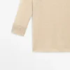 Leichtes T-Shirt aus einer Woll-Leinen-Mischung Leichtes T-Shirt aus einer Woll-Leinen-Mischung
