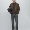 Leichtes, wasserabweisendes, wattiertes Overshirt Leichtes, wasserabweisendes, wattiertes Overshirt