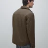 Leichtes, wasserabweisendes, wattiertes Overshirt Leichtes, wasserabweisendes, wattiertes Overshirt
