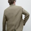 Leinen-Blazer